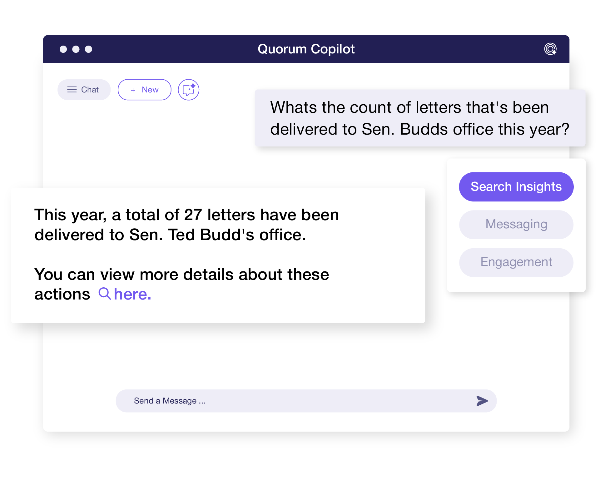 Quorum Expands AI Capabilities: The First AI Assistant to Put All Government‑Affairs Data Sources at Your Fingertips