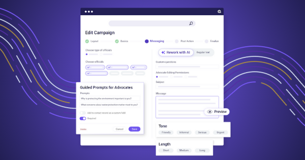 AI-Powered Personalization Is the New Standard in Grassroots Advocacy