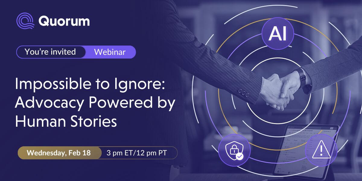 Impossible to Ignore: Advocacy Powered by Human Stories