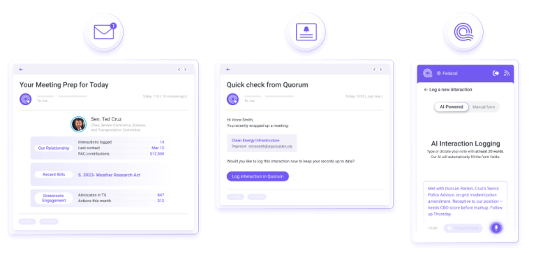 Meeting Prep AI Agents for Government Affairs