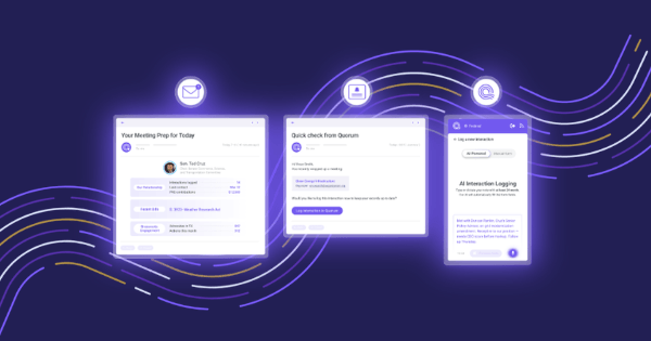 The First AI Agents Built for the Speed of Government Affairs: Introducing Quorum’s Meeting Prep & CRM Agents