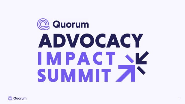 4 Takeaways from Quorum's Inaugural Advocacy Impact Summit