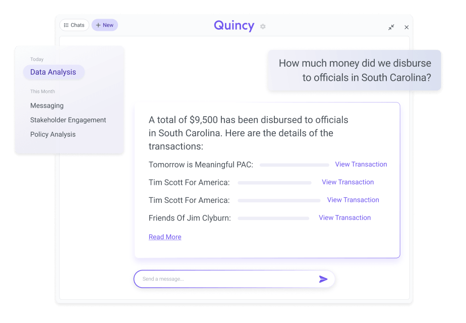 Quincy AI Assistant – PAC
