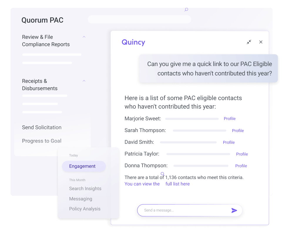 Quorum PAC Platform