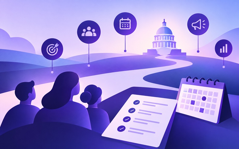 How to Build a 2027 Grassroots Advocacy Plan: Goals, Calendar, and Cadence